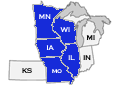 MetalPro Sales provides representation in the highlighted states